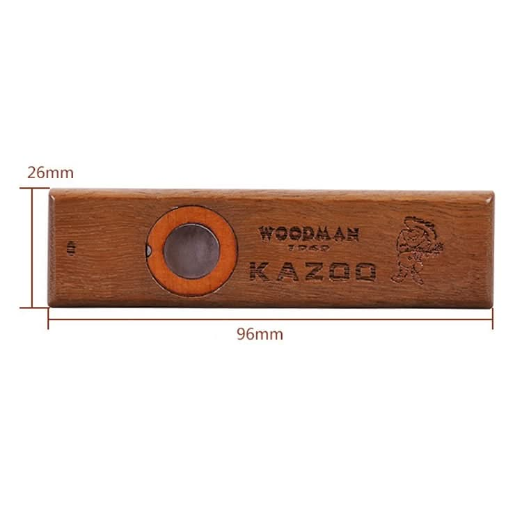 ADL07 Wooden Environmental Protection Portable Kazoo Reluova