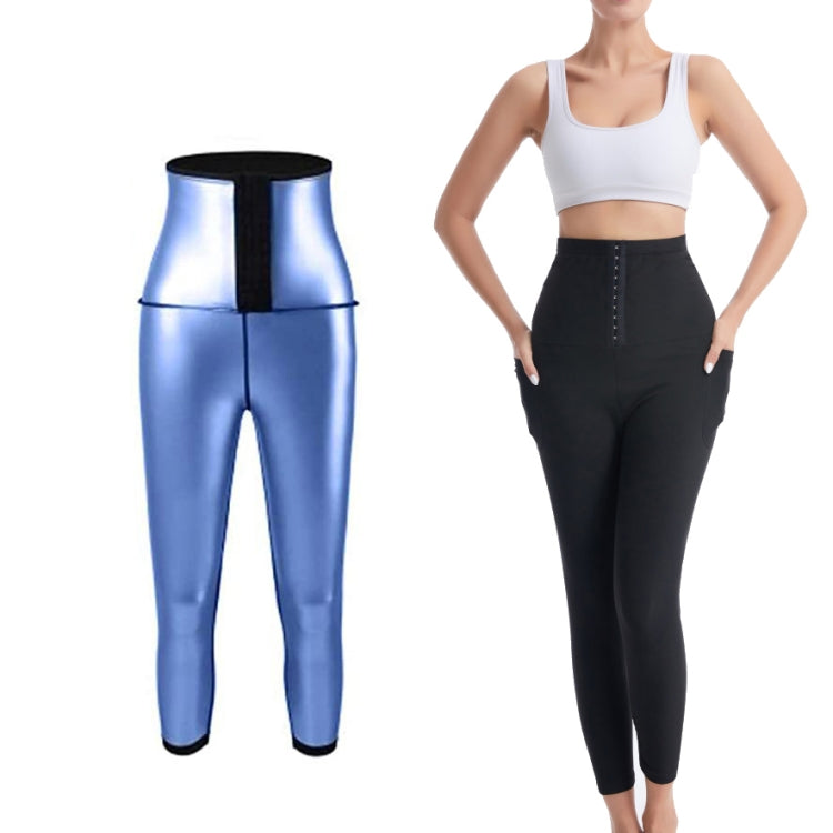 Women High Waist Breasted Hip Lifting Pants With Pocket, Series 1