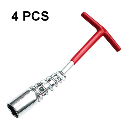 4 PCS Car Spark Plug Sleeve Wrench Universal Car Disassembly Tool, Style: