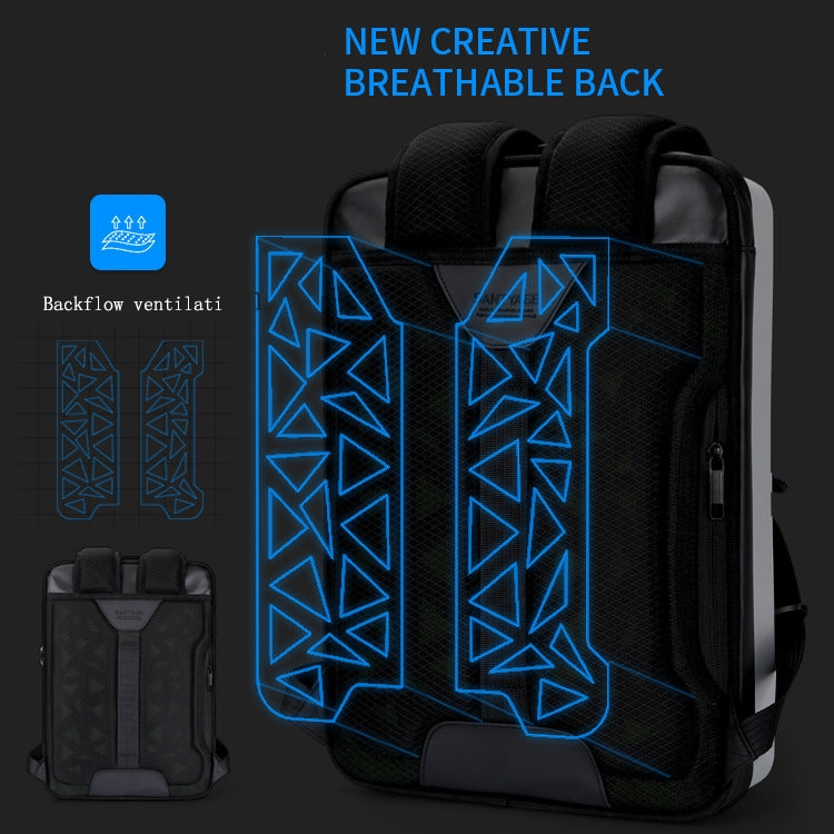 PC Hard Shell Computer Bag Gaming Backpack For Men