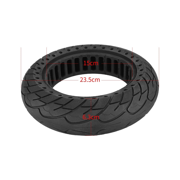 10 Inch Soid Tire Shock Absoption Tubeless Honeycomb Tyre for Ninebot Max G30