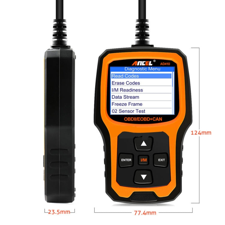 ANCEL AD410 OBD2 Car Universal Auto Diagnostic Scanner