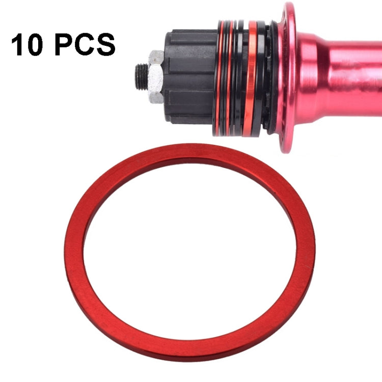 10 PCS FMFXTR Bicycle BB Middle Shaft Flying Wheel Cushion, Thickness: