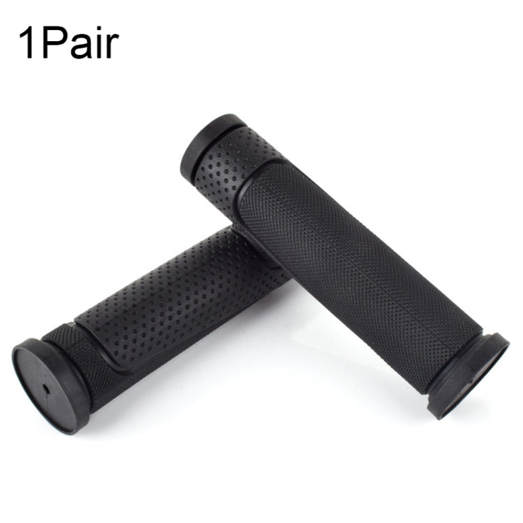 1 Pair FMFXTR Bicycle Grips Mountain Bike Non-Slip Rubber Grips, Style: Double Color Half Pass