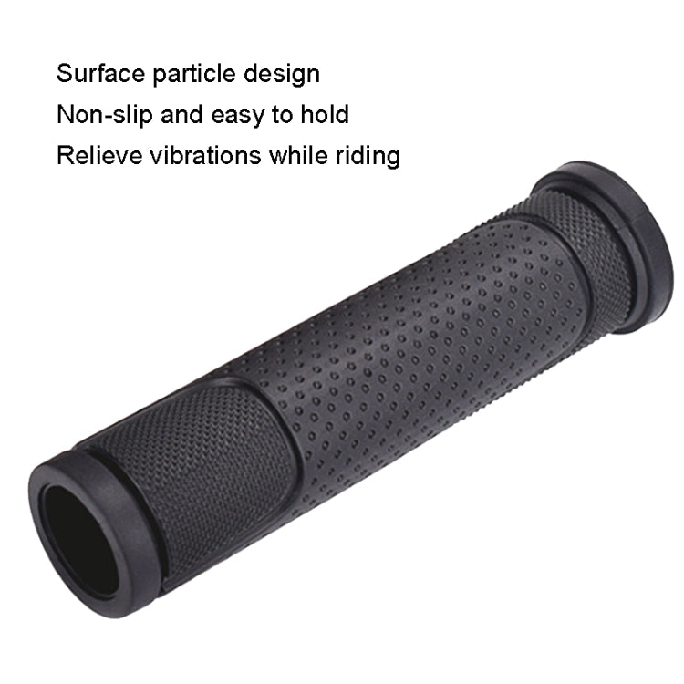 1 Pair FMFXTR Bicycle Grips Mountain Bike Non-Slip Rubber Grips, Style: Double Color Half Pass