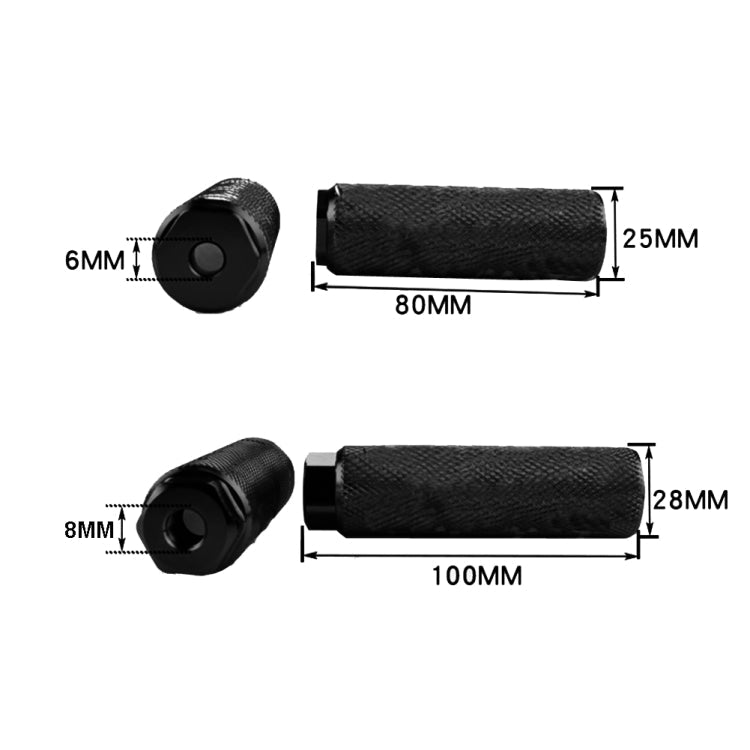 FMFXTR Bicycle Back Seat Foot Pedal Universal Back Rear Post Reluova