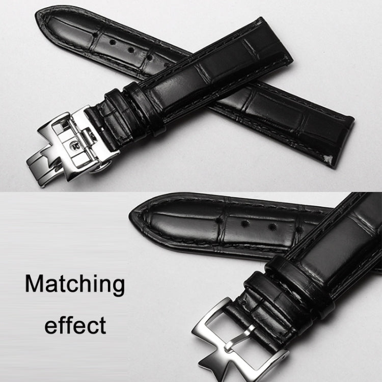 VC Stainless Steel Butterfly Pin Buckle Watch Accessories, Style: