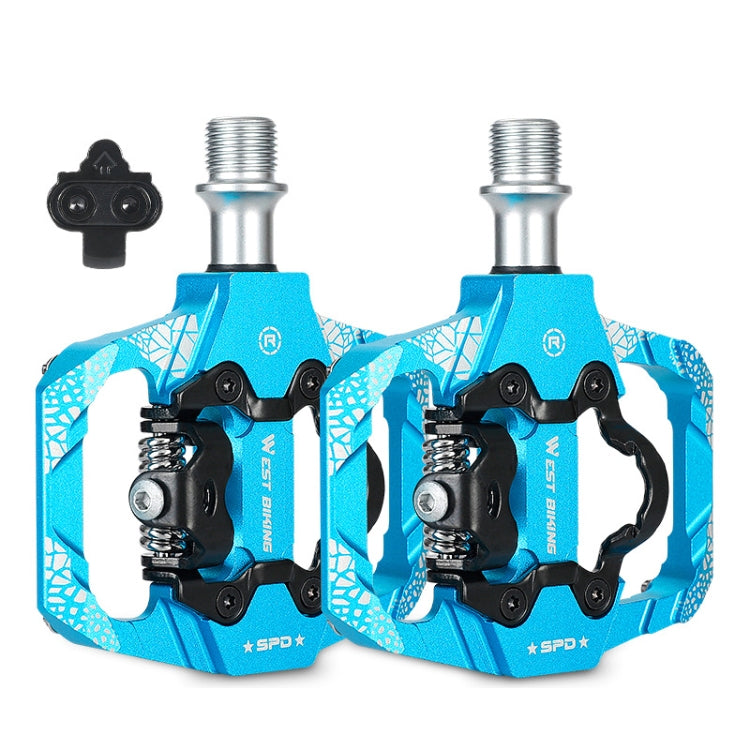 A Pair WEST BIKING YP0802086 Mountain Bike Aluminum Bearing Pedals Reluova