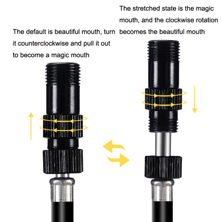 WEST BIKING YP0711122 Portable Bicycle High Pressure Pump