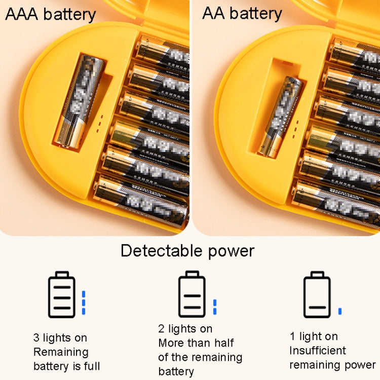 Household Battery Storage Box Data Cable Charger Storage Organizer Box