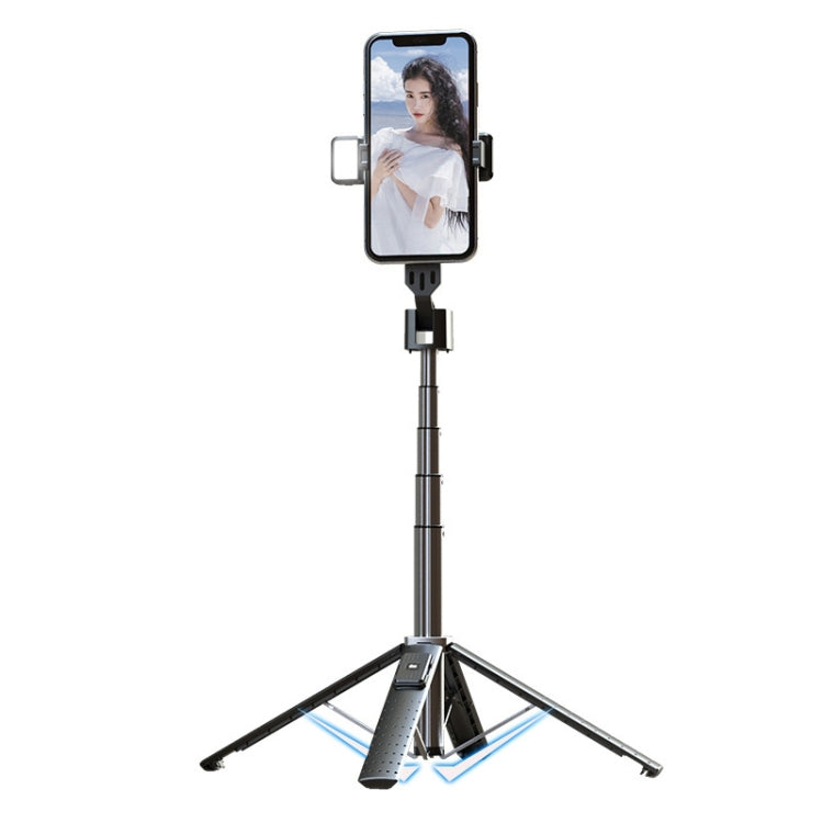 Mobile Phone Live Broadcast Bracket Bluetooth Telescopic Selfie Tripod, High: