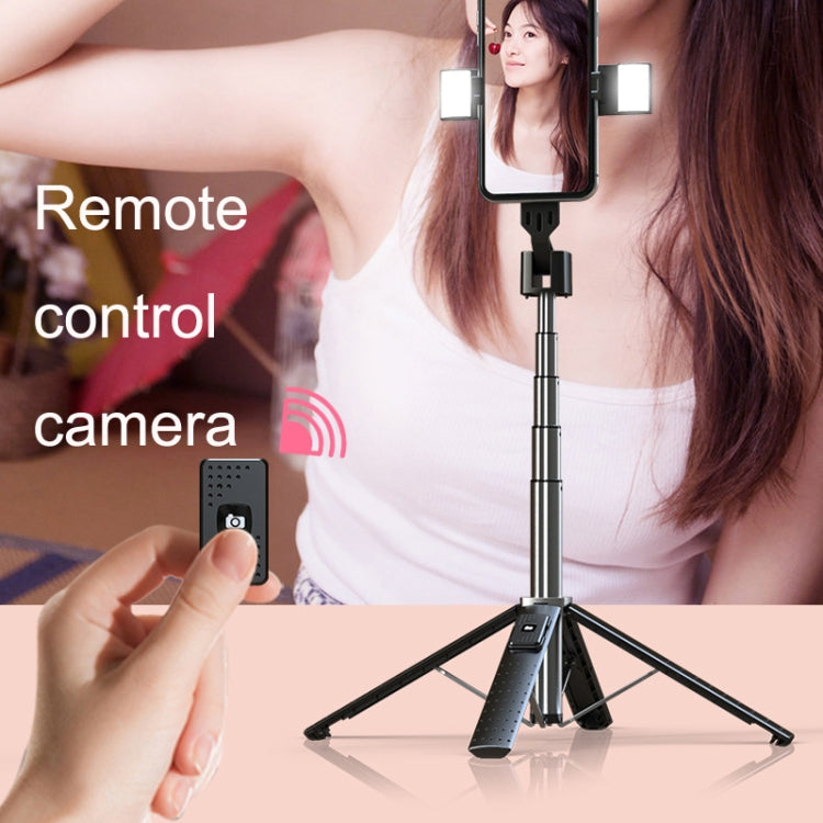 Mobile Phone Live Broadcast Bracket Bluetooth Telescopic Selfie Tripod, High: Reluova