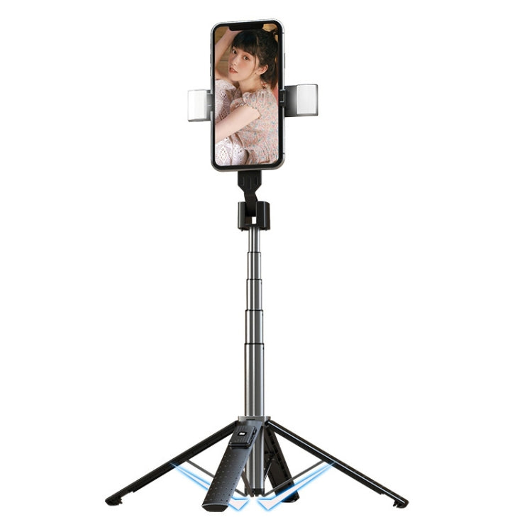 Mobile Phone Live Broadcast Bracket Bluetooth Telescopic Selfie Tripod, High: