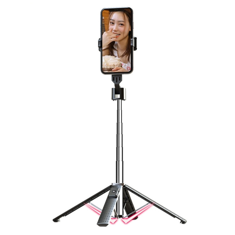 Mobile Phone Live Broadcast Bracket Bluetooth Telescopic Selfie Tripod, High: Reluova