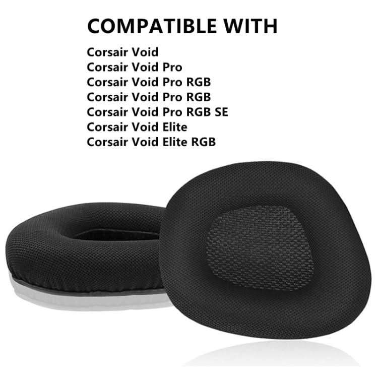 2 PCS Replacement Earpads for Corsair Void Pro Elite,Style: