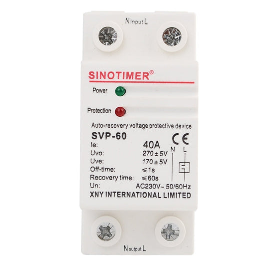 SINOTIMER Single-Phase Self-Duplex Intelligent Over-Pressure Protector Reluova