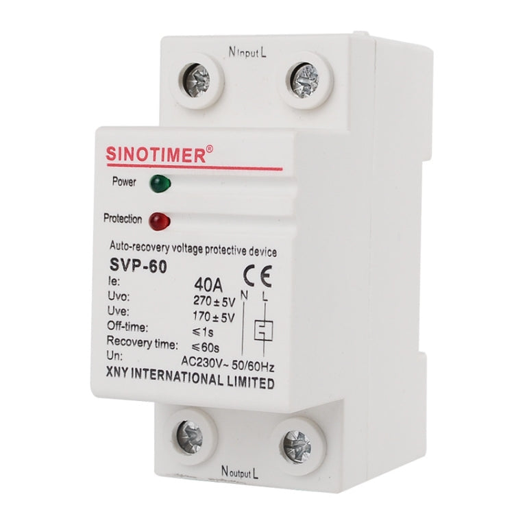 SINOTIMER Single-Phase Self-Duplex Intelligent Over-Pressure Protector Reluova