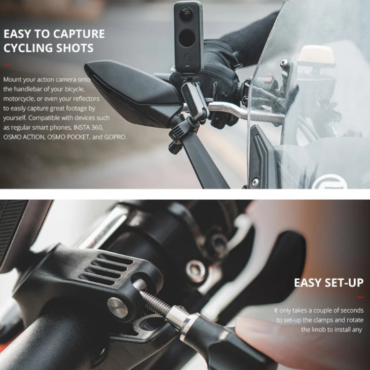 PGYTECH Action Camera Handlebar Mount For Insta360 ONE / ONE R / OSMO Action / GoPro My Store