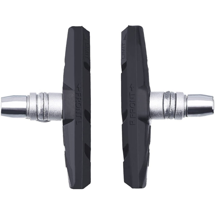 2 Pairs Silent V-brake Bicycle Brake Shoes-Reluova