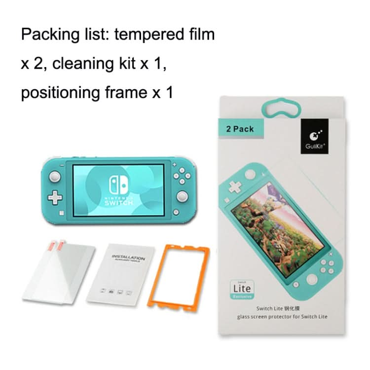 Gulikit NS12 Game Console Screen Protector HD Anti-Fingerprint Tempered Film For Switch Lite Reluova