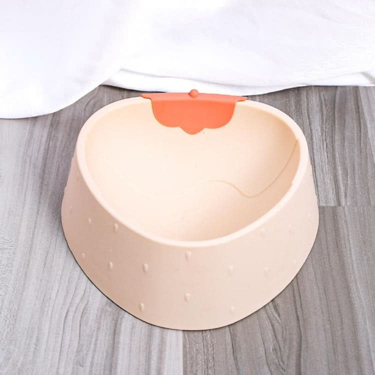 Strawberry Shape Pet Bowl Cat Cartoon Anti-Slip Bowl - Reluova