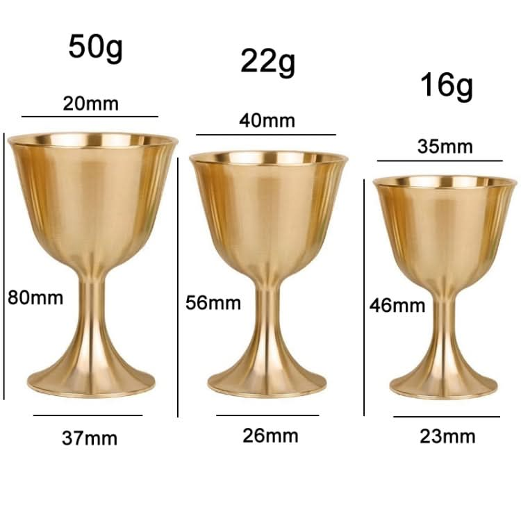 Bar Cocktail Whiskey Pure Copper Goblet Reluova