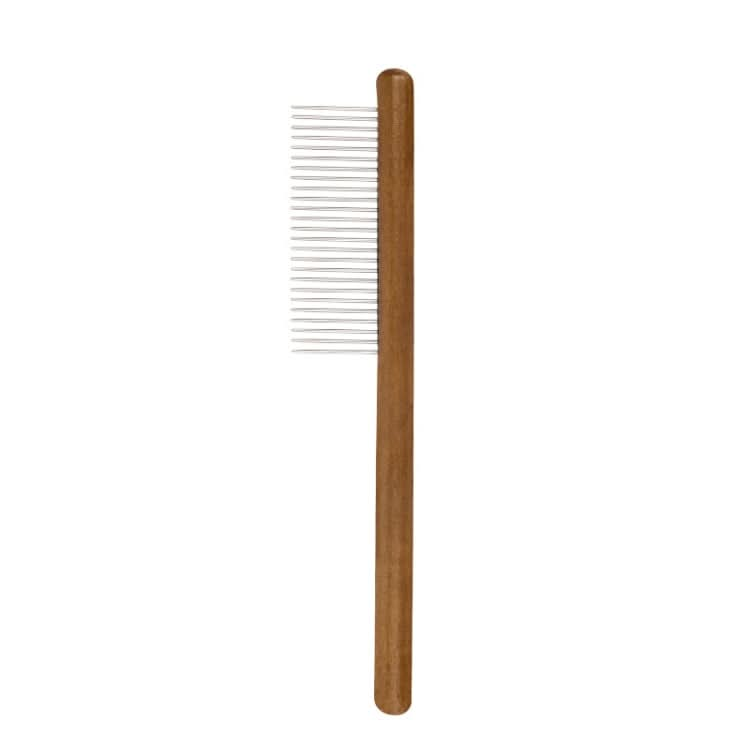 Cat Dog Solid Wood Comb For Removing Floating Hair Pet Cleaning Grooming Flea Comb - Reluova