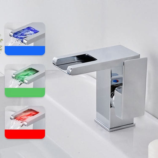 Smart Color-changing Temperature Recognition Faucet Reluova