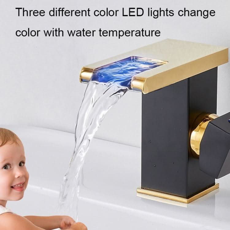 Smart Color-changing Temperature Recognition Faucet Reluova