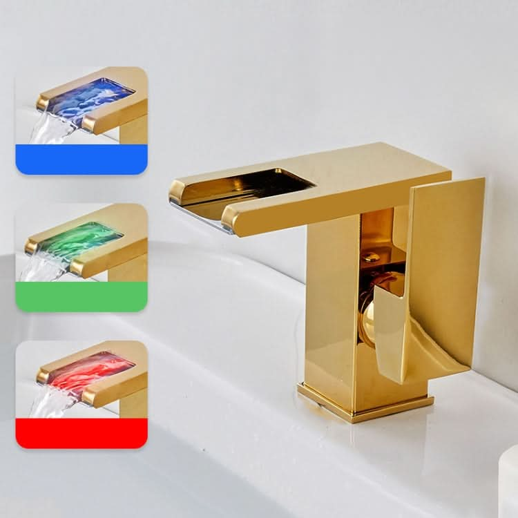 Smart Color-changing Temperature Recognition Faucet Reluova