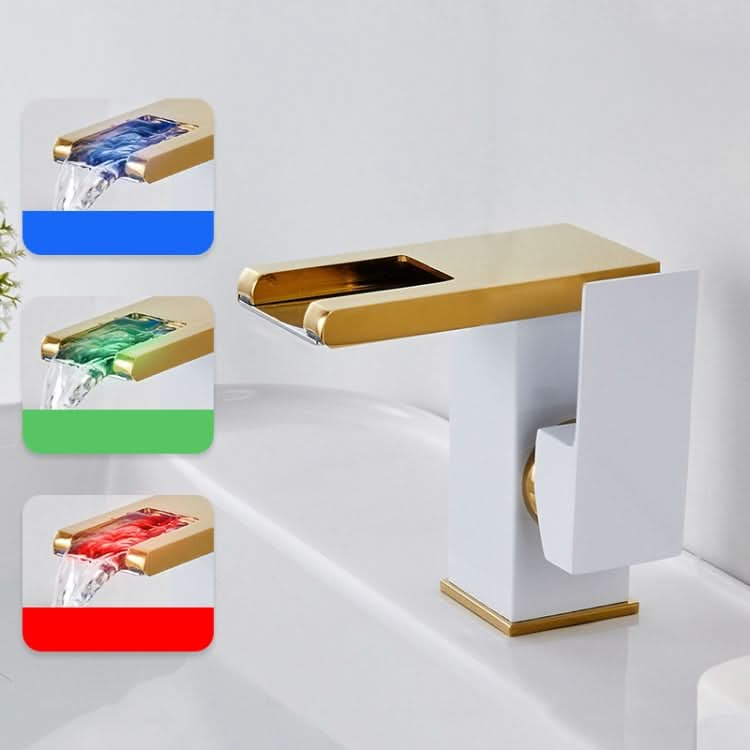 Smart Color-changing Temperature Recognition Faucet Reluova