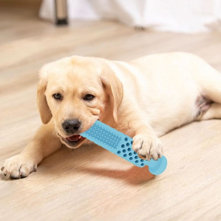 Washing Board Toothpaste Shape Bite Toys TPR Dog Teething Stick - Reluova