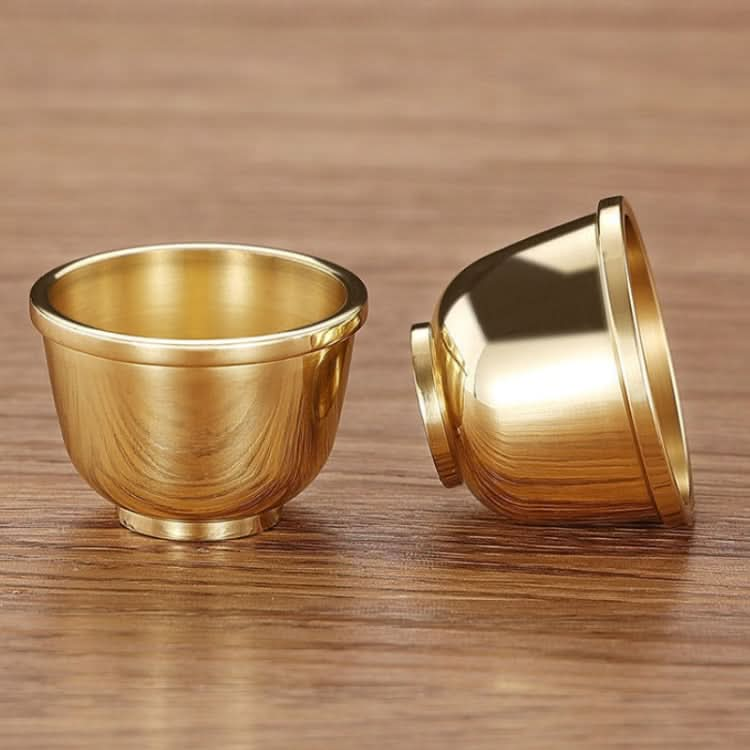 Pure Copper Thickened Water Cup For Buddha Reluova