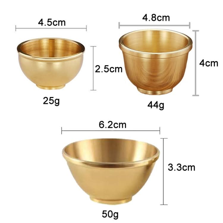 Pure Copper Thickened Water Cup For Buddha Reluova