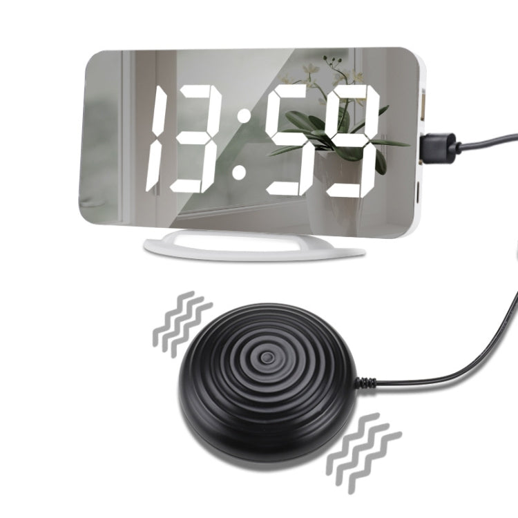 TS-8202 Multifunctional LED Vibration Mirroring USB Alarm Clock My Store