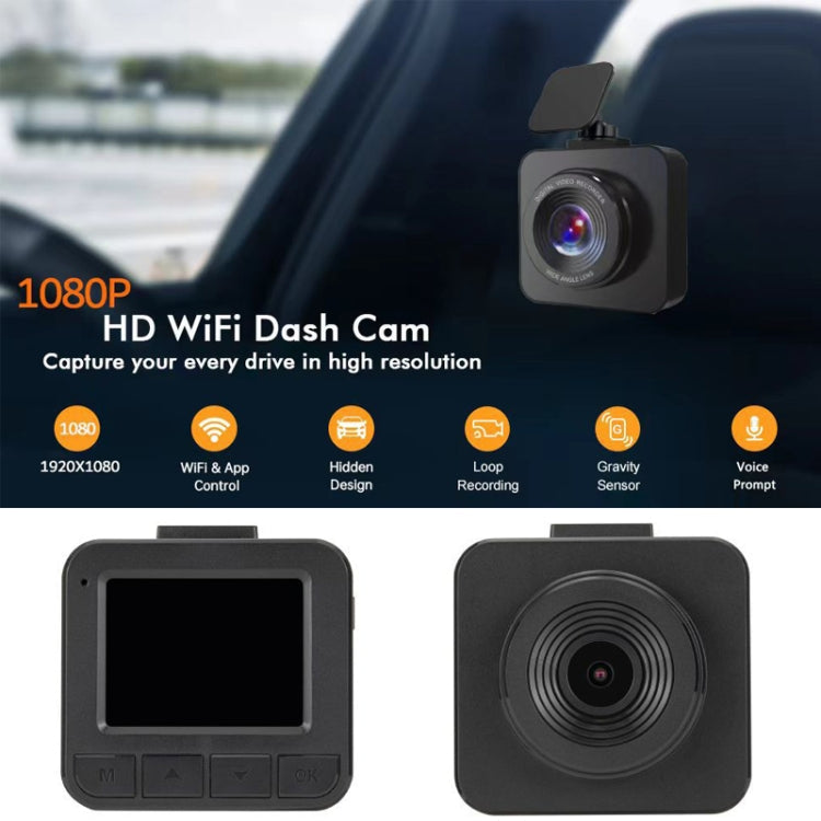 KG210 1080P WIFI Hidden HD Voice Prompt Car Recorder, Style: ÎҵÄÉ̵ê