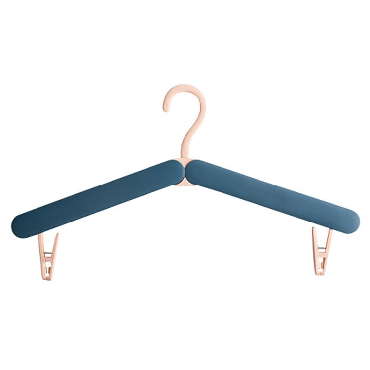 Travel Folding Hanger Portable Drying Rack With Small Clamps