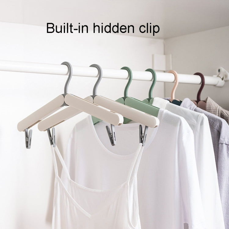 Travel Folding Hanger Portable Drying Rack With Small Clamps