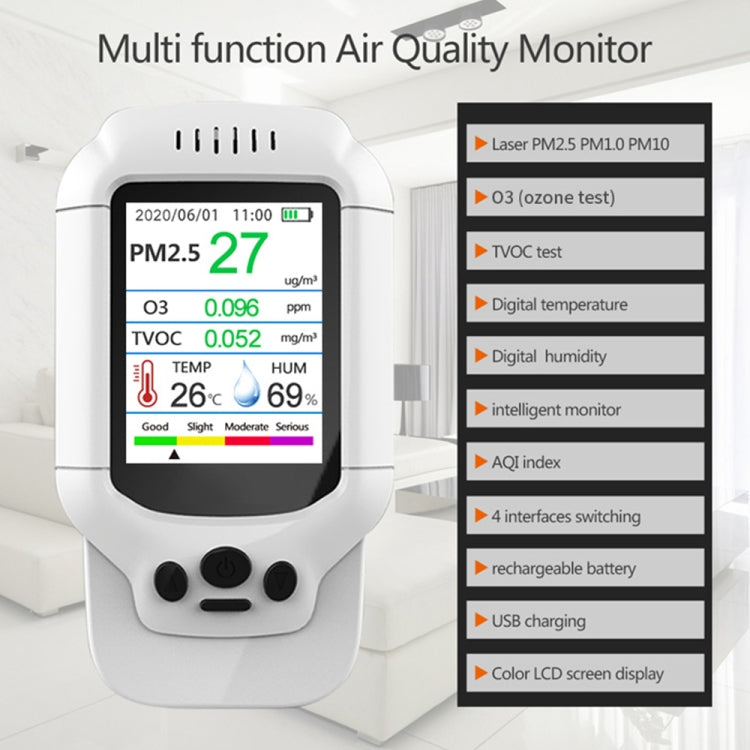 Formaldehyde TVOC Detector PM2.5 Dust Tester My Store