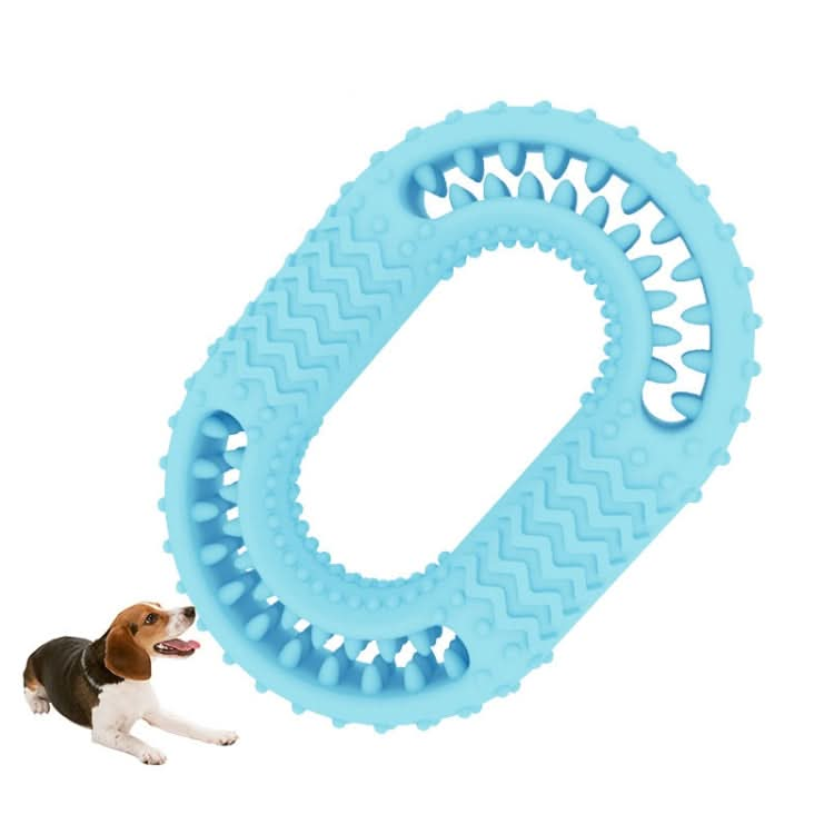 Dog Circle Clean Teeth Fun Interactive Training Biting Toys - Reluova