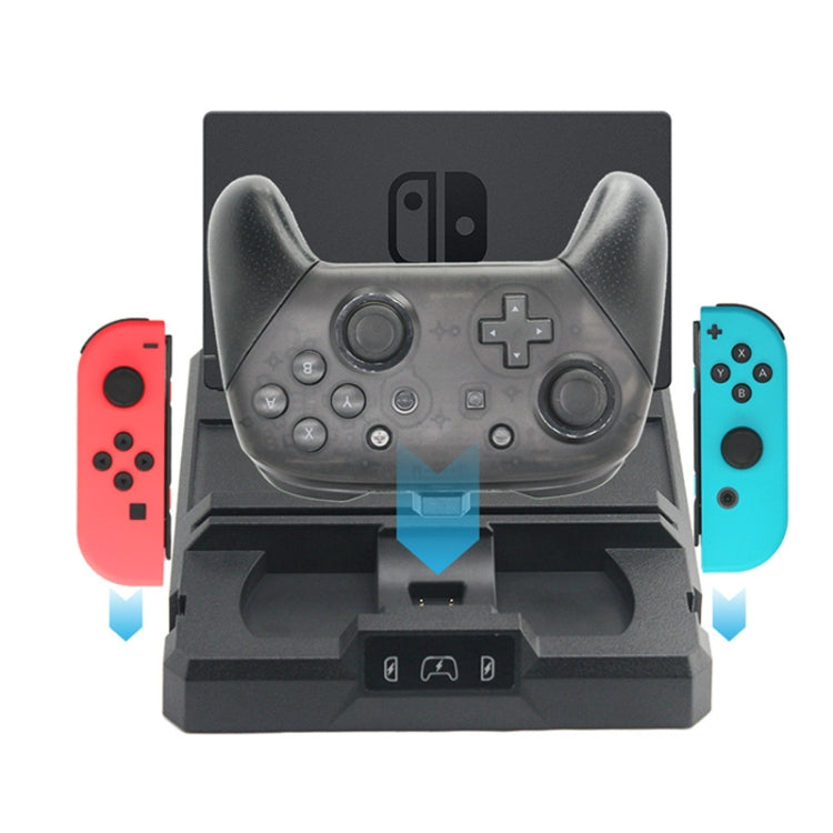 Multifunctional Game Console Handle Charging Base Storage Bracket For Nintendo Switch Reluova