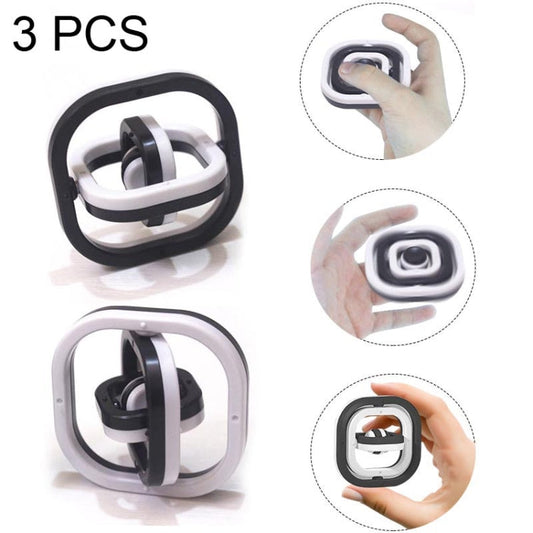 3 PCS 3D Infinite Flip Fingertip Decompression Leisure Toy Reluova