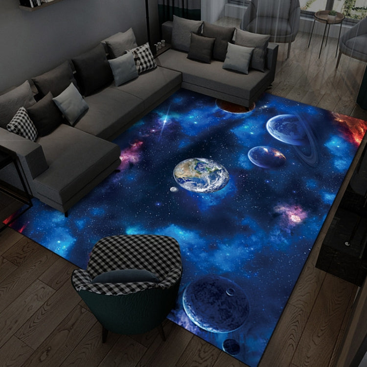 3D Visual Cartoon Cosmic Planet Living Room Carpet, Series 1