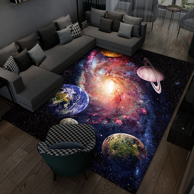 3D Visual Cartoon Cosmic Planet Living Room Carpet, Series 1 My Store