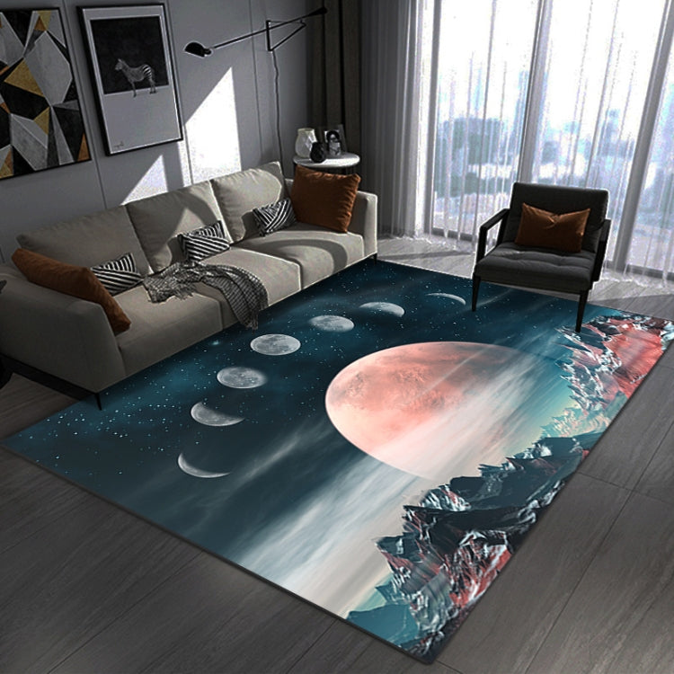 3D Visual Cartoon Cosmic Planet Living Room Carpet, Series 1 My Store