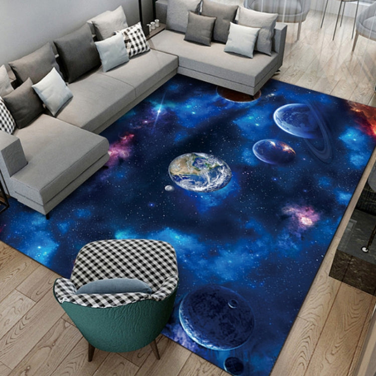 3D Visual Cartoon Cosmic Planet Living Room Carpet, Series 1