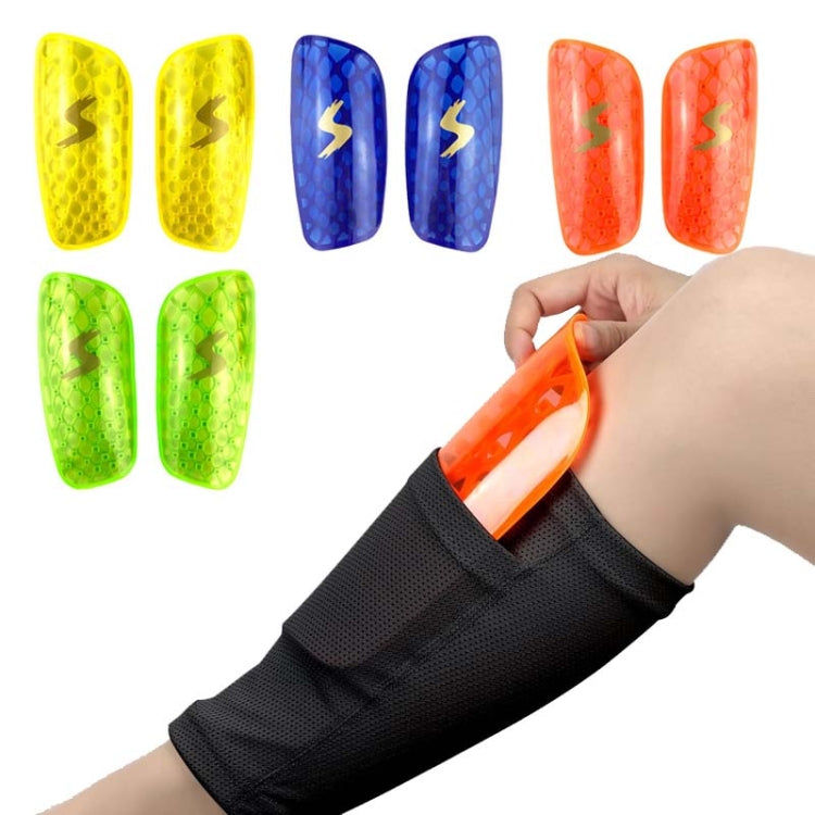 TPR Honeycomb Transparent Leg Protection Plug Board Football Protection Gear