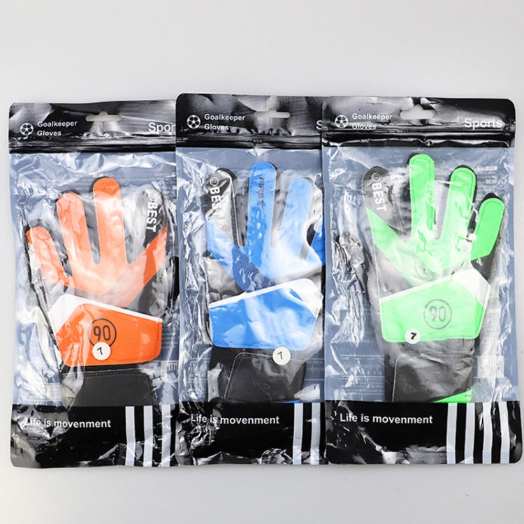 Children Football Goalkeeper Glove Latex Anti-Collision Goalkeeper Gloves