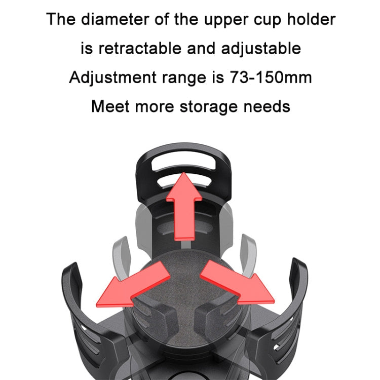 Car Multifunctional Retractable Rotating Water Cup Holder