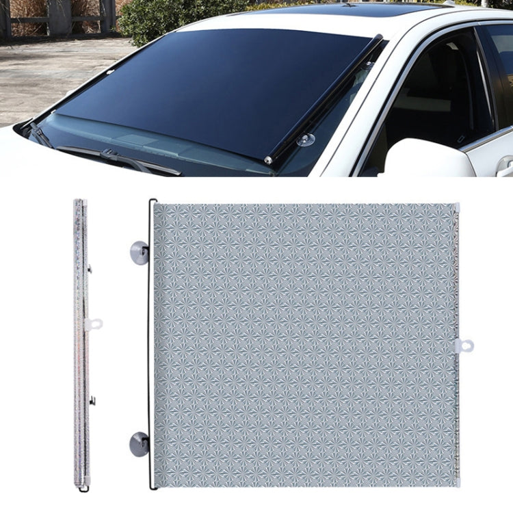 Suction Cup Car Shade Curtain Window Telescopic Roller Blind, Size: 50x125cm Silver Laser ÎҵÄÉ̵ê